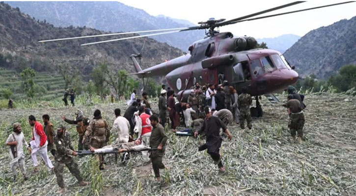 আফগানিস্তানে ভূমিকম্পে নিহত বেড়ে দাঁড়াল ১৪১১ জনে