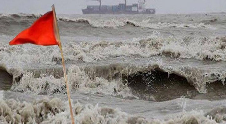 সাগরে সুস্পষ্ট লঘুচাপ, বন্দরসমূহে ৩ নম্বর সংকেত