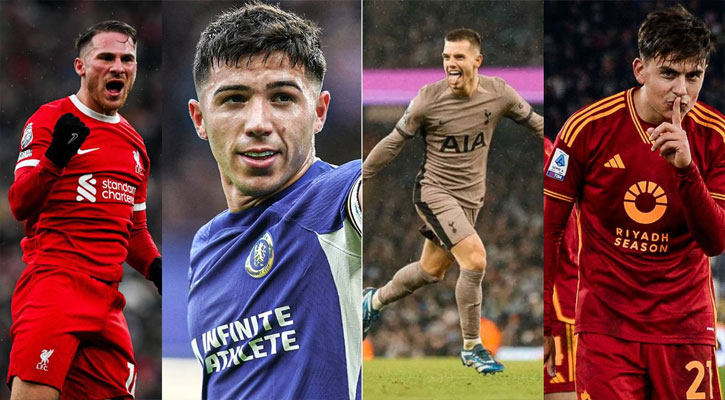 ইউরোপিয়ান ফুটবলে রাতটা শুধুই আর্জেন্টিনার