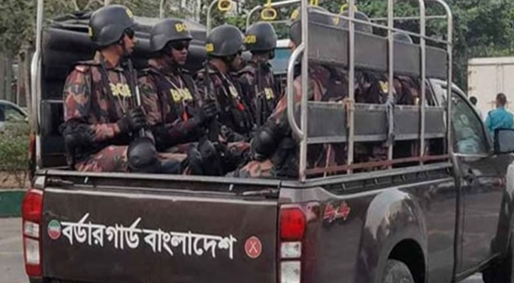 গোপালগঞ্জ চার প্লাটুন বিজিবি মোতায়েন