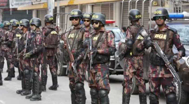 রাজধানীতে ২০ প্লাটুন বিজিবি মোতায়েন
