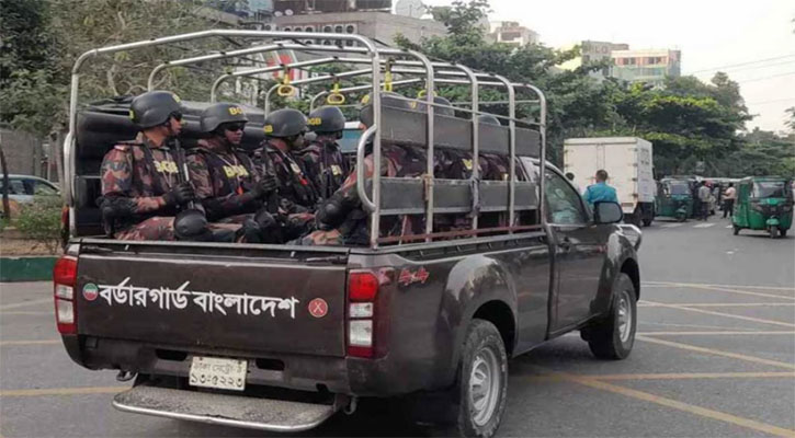 ঈদযাত্রা নির্বিঘ্ন করতে তিন স্থানে বিজিবি মোতায়েন