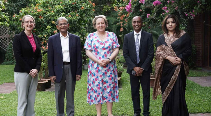 যুক্তরাজ্যের পররাষ্ট্র প্রতিমন্ত্রীর সঙ্গে বিএনপির বৈঠক