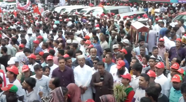 বিএনপির শ্রমিক সমাবেশ শুরু