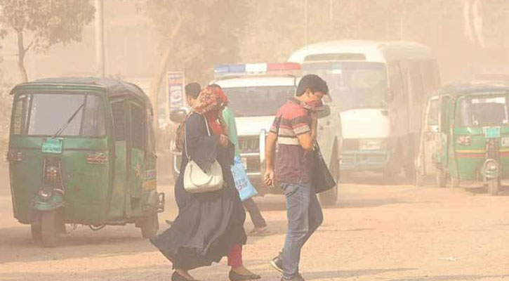 ঢাকার বাতাস আজও ‘অস্বাস্থ্যকর’