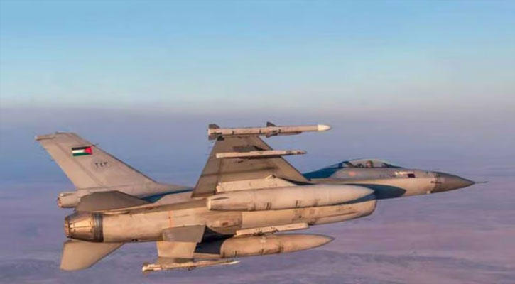 সিরিয়ায় জর্ডানি জঙ্গি বিমানের হামলা