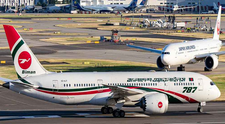 উড্ডয়নের ২০ মিনিটের মাথায় ঢাকা ফিরল বিমান