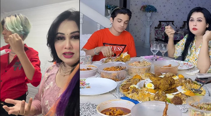 লায়লা-মামুন আবার একসঙ্গে টিকটক শুরু করেছেন