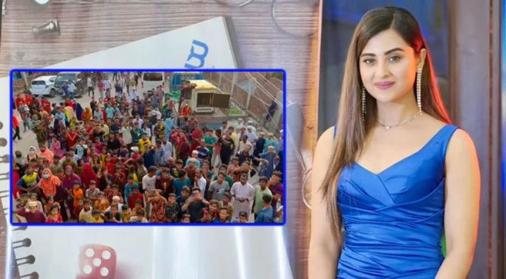 বুবলীকে দেখতে কলকাতায় দর্শকদের ভিড়!