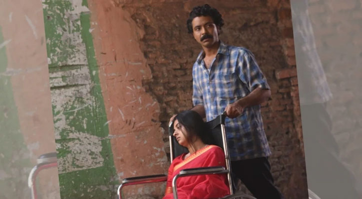 ৫৬ সেকেন্ডের ঝলকেই আলোচনায় রাজ-বুবলী