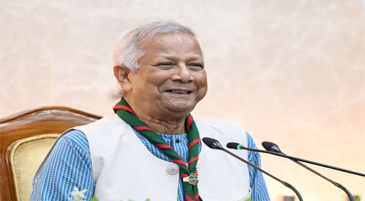 দেশ গঠনে আত্মোৎসর্গকারী স্কাউটদের অবদান ভুলবার নয় : প্রধান উপদেষ্টা