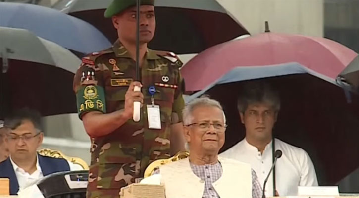 শুরু হয়েছে জুলাই সনদ স্বাক্ষর অনুষ্ঠান