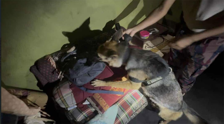 ‍‍`কুকুর‍‍` ধরলো রাজমিস্ত্রীর ইয়াবা