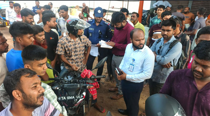 পাম্পে বিশৃঙ্খলার অভিযোগে যুবকের কারাদণ্ড 