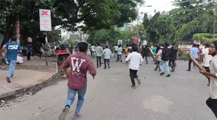 রাজধানীর বিভিন্ন এলাকায় ছাত্রদল-শিবির সংঘর্ষ, আহত অর্ধশতাধিক