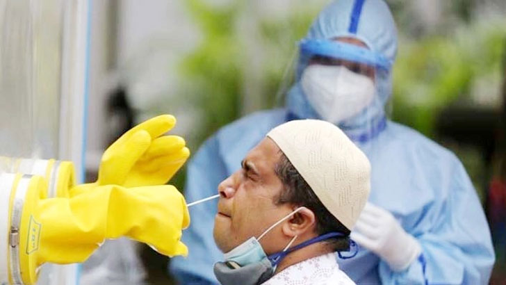 টানা এক মাস শনাক্ত ৫ শতাংশের ওপর