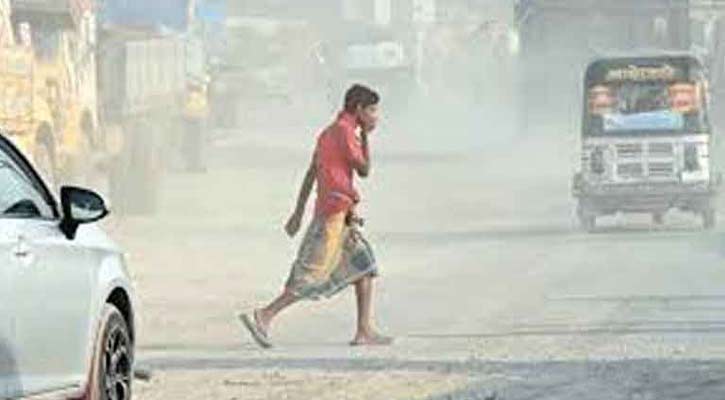 ঢাকার বাতাস আজ ‘অস্বাস্থ্যকর’