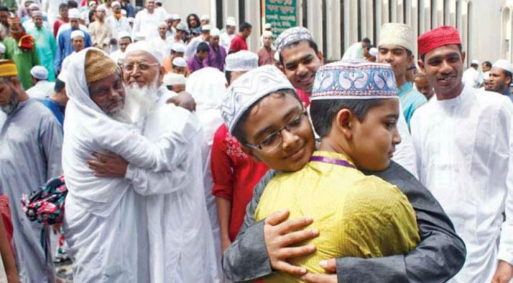 আজ পবিত্র ঈদুল ফিতর