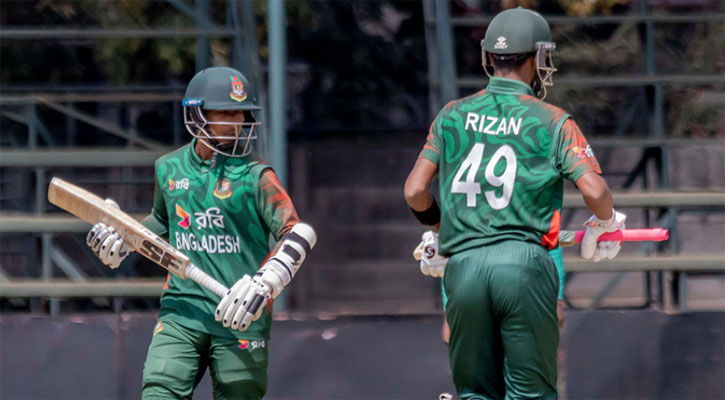 ইংল্যান্ডকে বড় ব্যবধানে হারিয়ে সিরিজ শুরু বাংলাদেশের