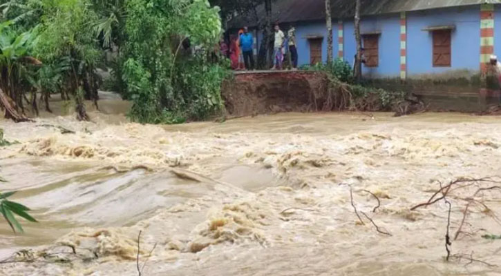 বন্যার কবলে পড়তে পারে দেশের ১২ জেলা