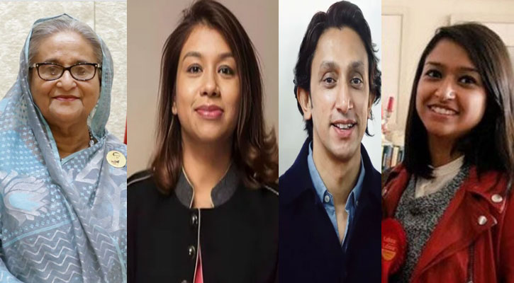 প্লট দুর্নীতি মামলায় হাসিনা, টিউলিপ, রাদওয়ান ও আজমিনার কারাদণ্ড