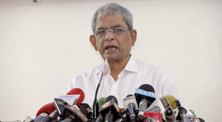 গোয়েবলসীয় কায়দায় মিথ্যাচার করছে সরকার: ফখরুল