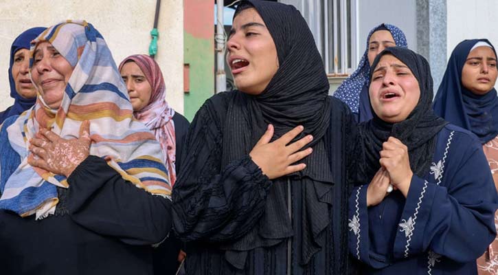 ইসরায়েলি হামলায় গাজায় আরও ৭৮ ফিলিস্তিনি নিহত