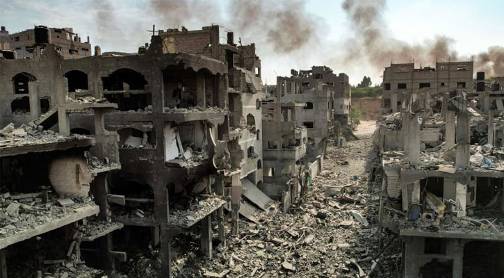 মৃত্যুপুরী গাজায় প্রাণহানির সংখ্যা বেড়ে ৩৪৭৮