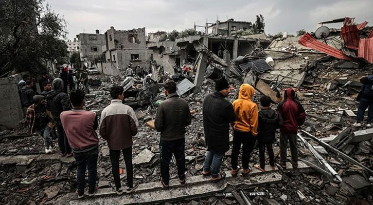 গাজায় নিহতের সংখ্যা ৩৪ হাজার ছাড়াল