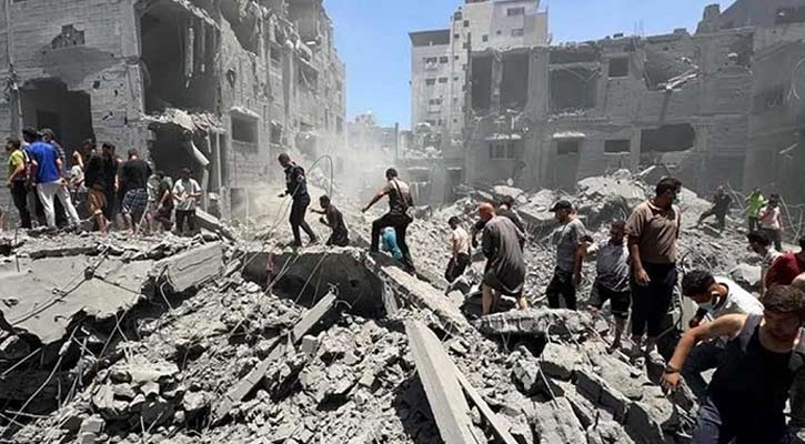 ইসরাইলি হামলায় নিহত আরও ৩৯ ফিলিস্তিনি