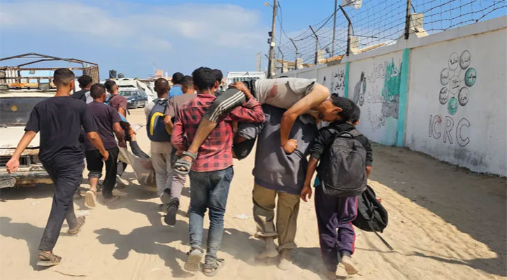 ইসরায়েলের হামলায় গাজায় ৮২ ফিলিস্তিনি নিহত