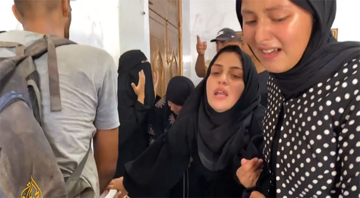 দখলদারদের হামলায় প্রাণ গেল আরও ১১০ ফিলিস্তিনির