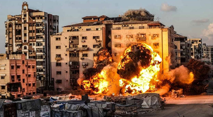 গাজায় ইসরায়েলি হামলায় নিহত আরও ৬৫