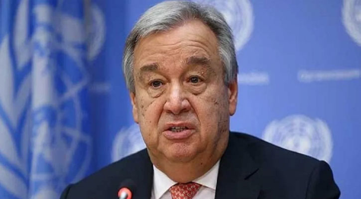 গাজায় বিমান হামলায় ক্ষুব্ধ জাতিসংঘ মহাসচিব