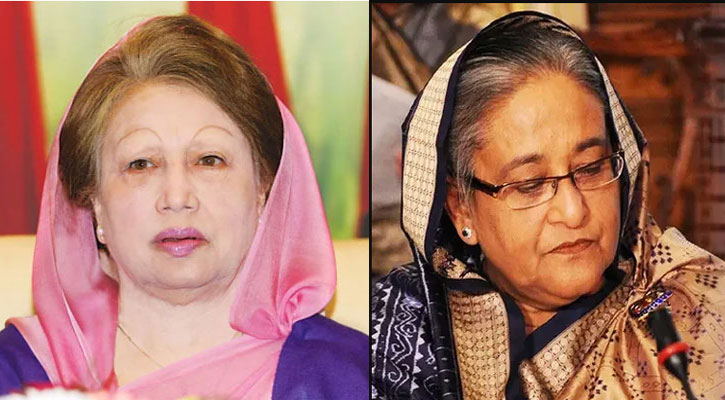 খালেদা জিয়ার অসুস্থতায় ‘উদ্বেগ’ হাসিনার