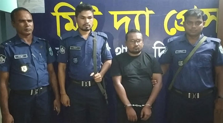 হিলিতে স্বেচ্ছাসেবকলীগ নেতা গোলাম রব্বানী আটক