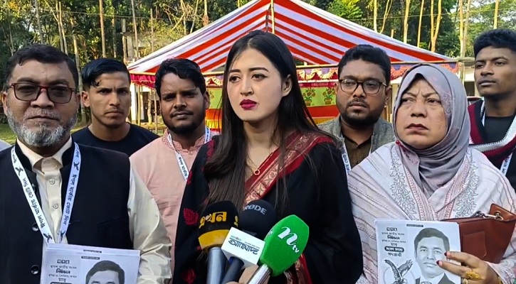 আমার স্বামী এমপি হলে নারীদের নিয়ে কাজ করবে: সাদিয়া সাবা