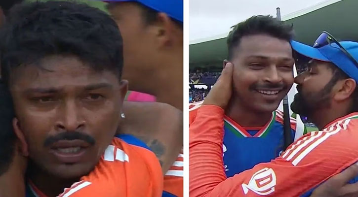 বিশ্বকাপ জিতিয়ে যে আবগঘন বার্তা দিলেন হার্দিক