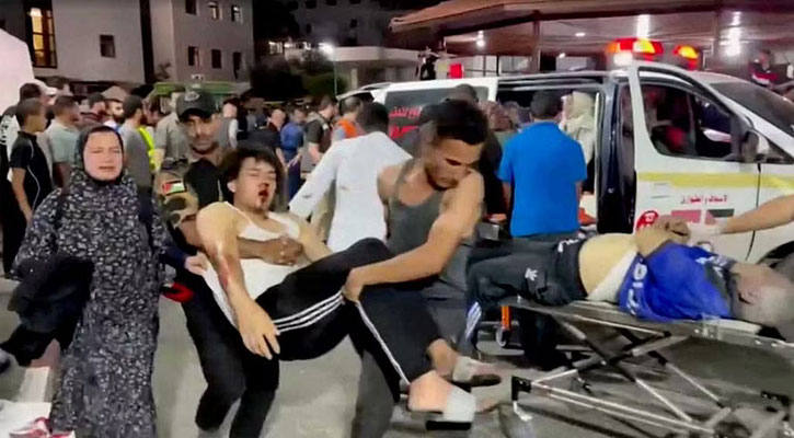 গাজার হাসপাতালে হওয়া হামলা নজিরবিহীন