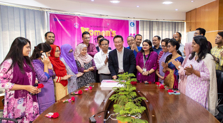 আন্তর্জাতিক নারী দিবস পালন করল জেএমআই গ্রুপ