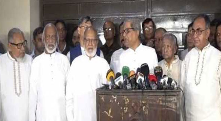 খালেদা জিয়ার সঙ্গে বিএনপির নেতাদের ঈদ শুভেচ্ছা বিনিময়