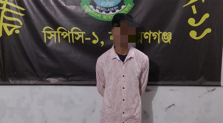 রিকশাচালককে হত্যা করে বালুচাপা, আসামি গ্রেপ্তার