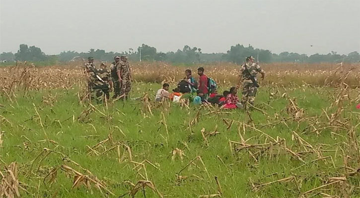পুশইনে ব্যর্থ হয়ে ৩৩ জনকে ফিরিয়ে নিলো বিএসএফ