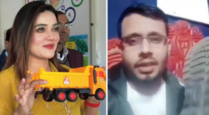 মাহিকে জুতা মারার হুমকি, ক্ষমা চেয়ে বাঁচলেন নৌকার সেই কর্মী