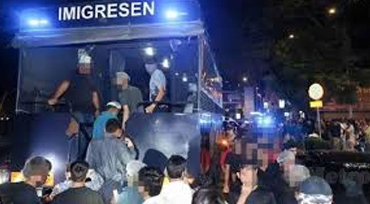 মালয়েশিয়ায় বাংলাদেশিসহ আটক  ১৯৬