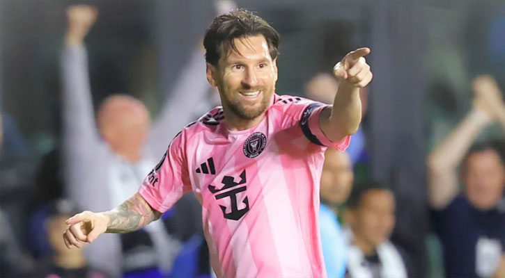 মেসি-সুয়ারেজের গোলে শেষ ষোলোতে মায়ামি