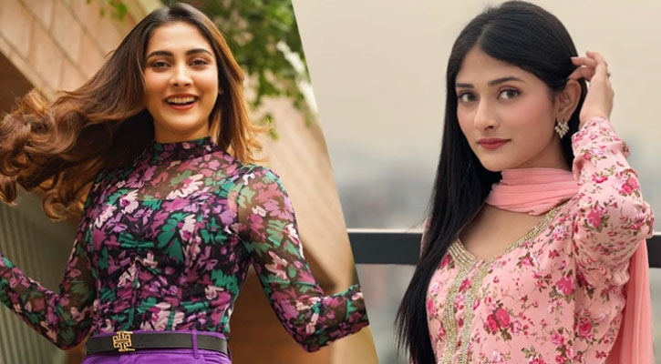 মেহজাবিনের ছোট বোন মালাইকার শোবিজে অভিষেক