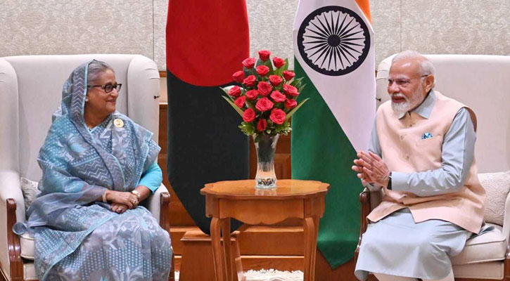 দিল্লিতে শেখ হাসিনা-মোদি বৈঠক আজ