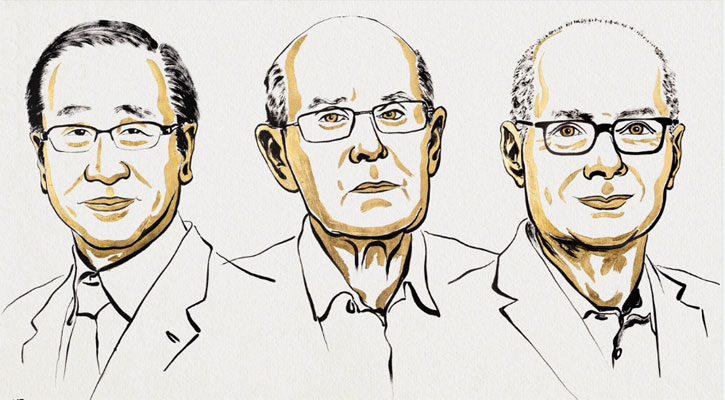রসায়নে যৌথভাবে নোবেল পেলেন তিন গবেষক