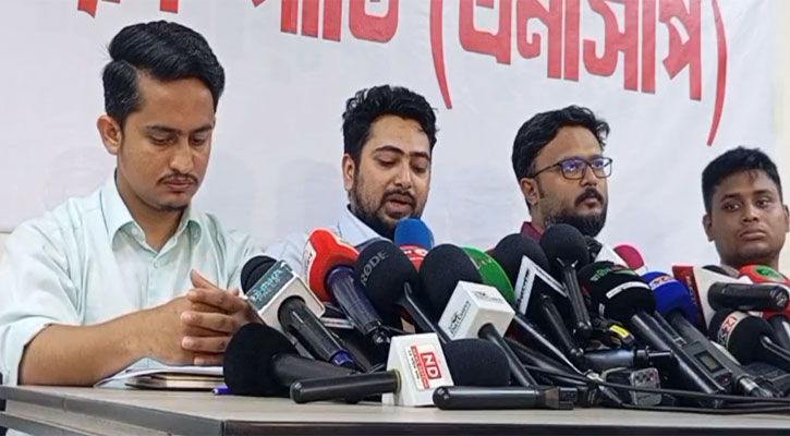 এনসিপির ‘দেশ গড়তে জুলাই পদযাত্রা’ কর্মসূচি ঘোষণা